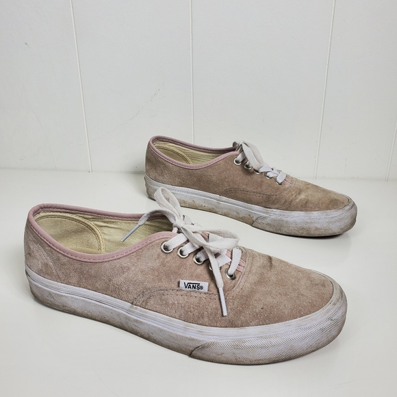 suede scotchguard protected vans skater shoes size 9 - Picture 8 of 11